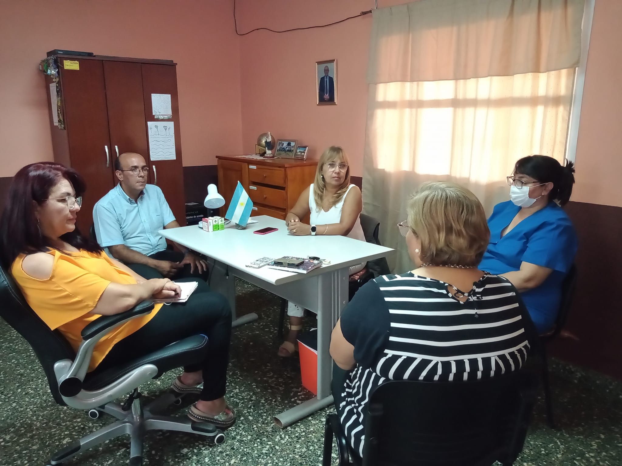 Semana “positiva” para la referente del Área de Adultos Mayores