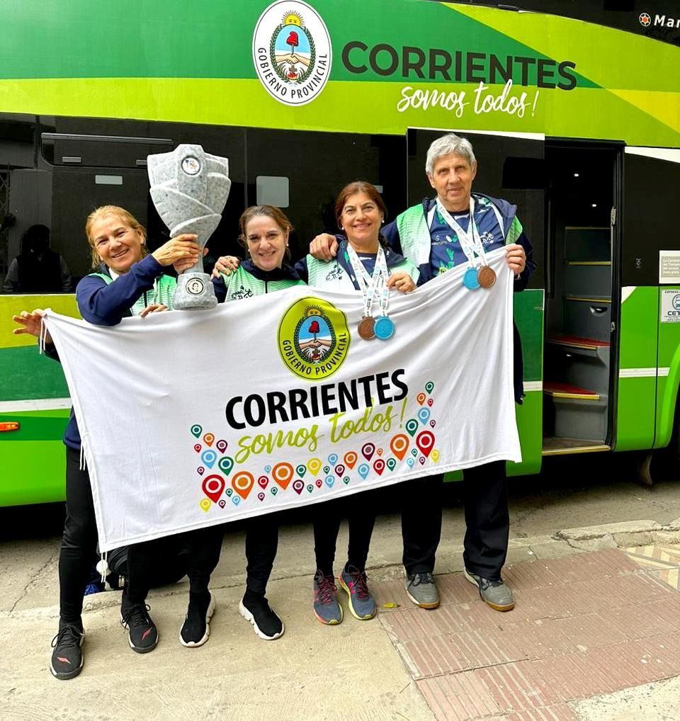 Corrientes se destacó en los Juegos Nacionales para Adultos