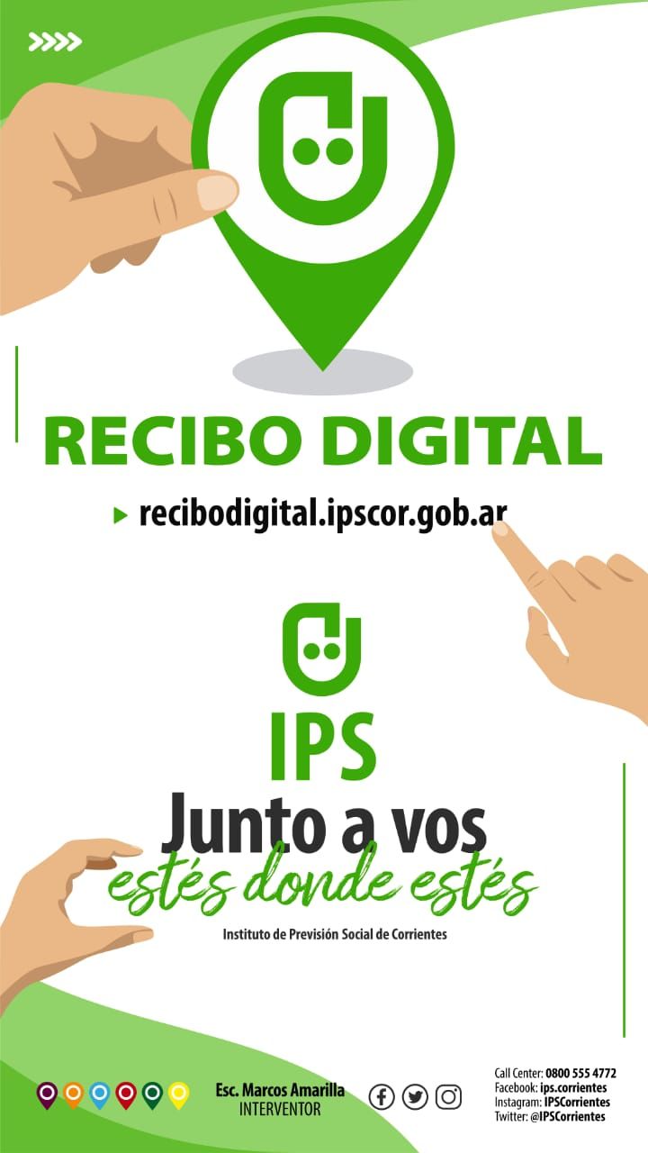 El IPSinstrumenta nuevo sistema para el Recibo Digital