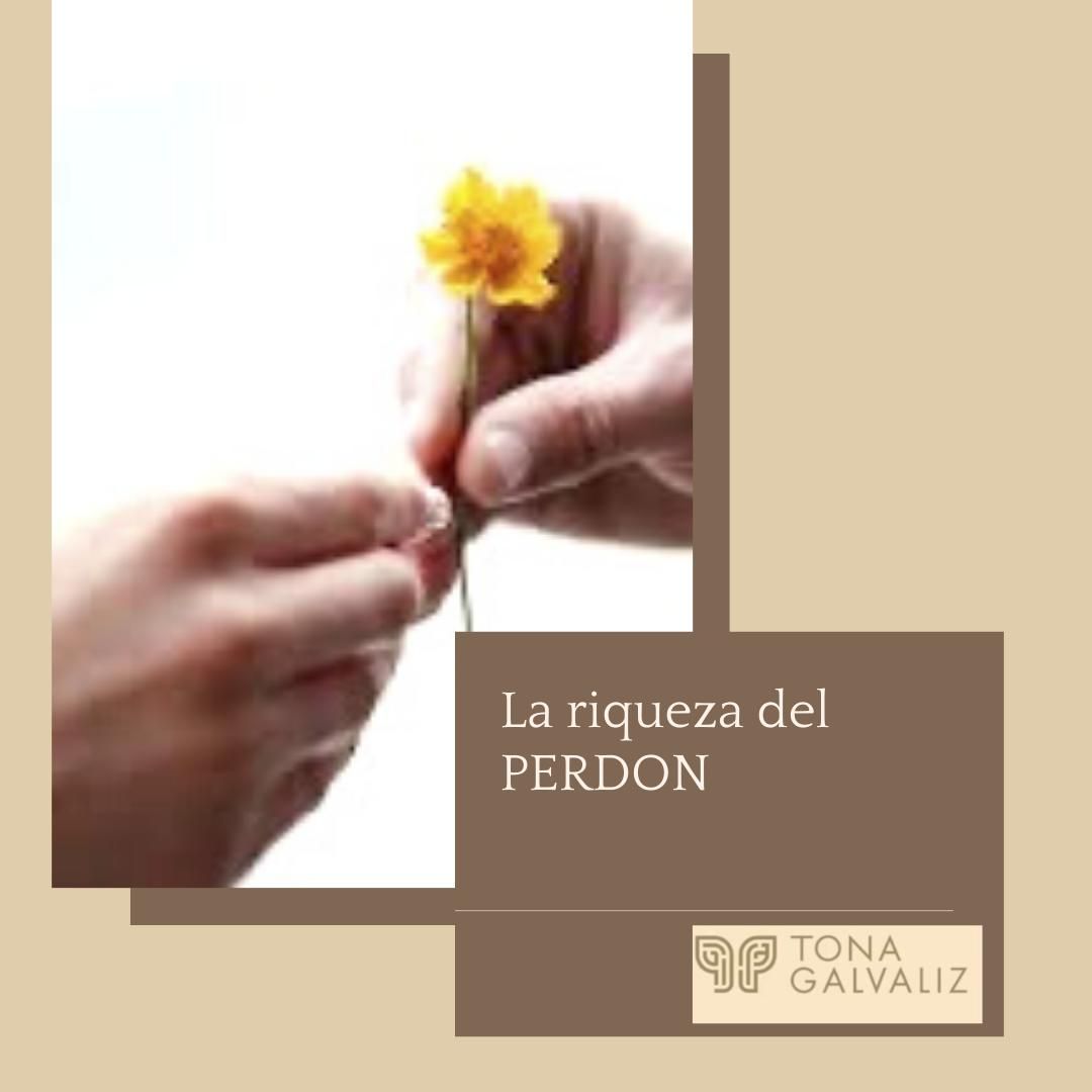 ”La riqueza del perdón” | Por Tona Galvaliz