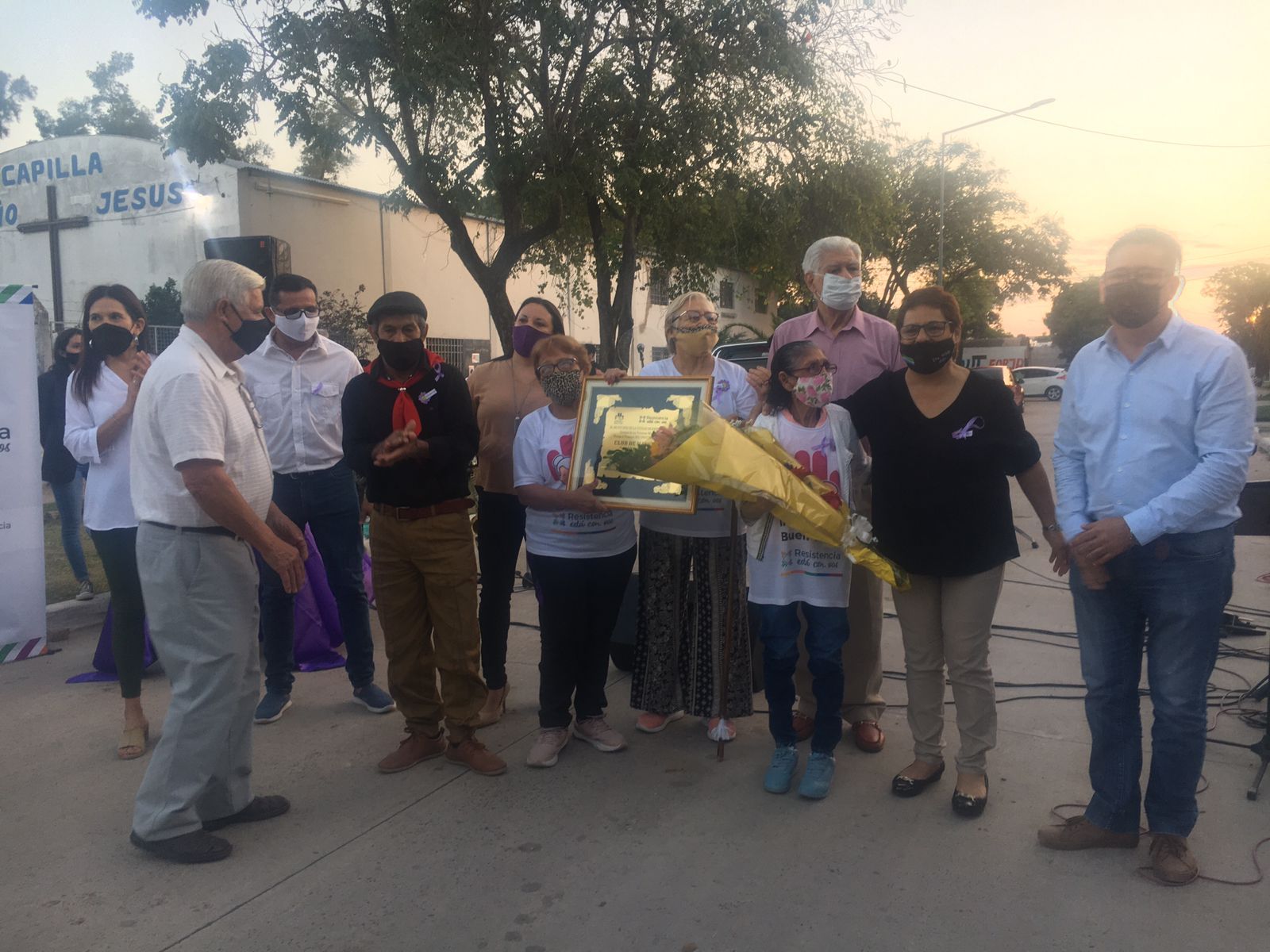 Distinguieron al Club de Adultos Mayores “Amor y Paz”