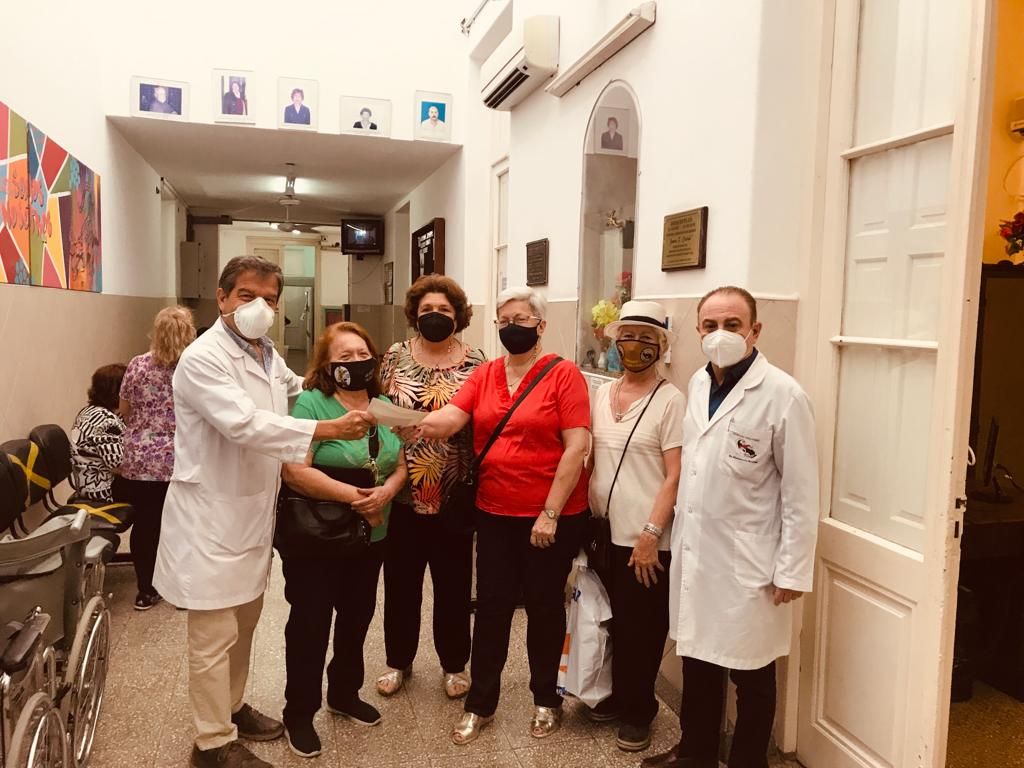 La cooperadora del Hospital Geriátrico entregó los premios del bono aniversario