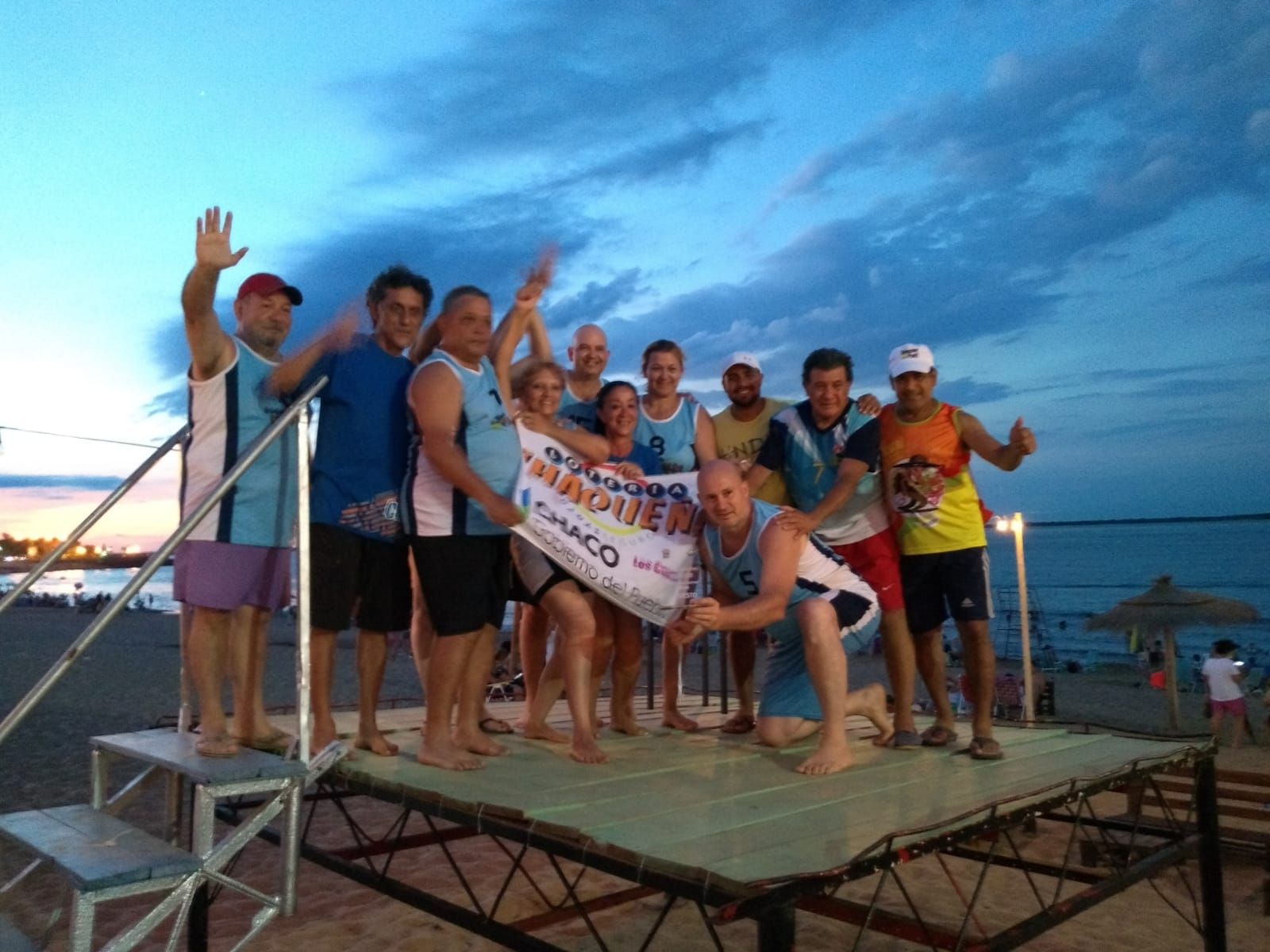 Equipos del NEAse preparan para el torneo de Newcom en Paso de la Patria