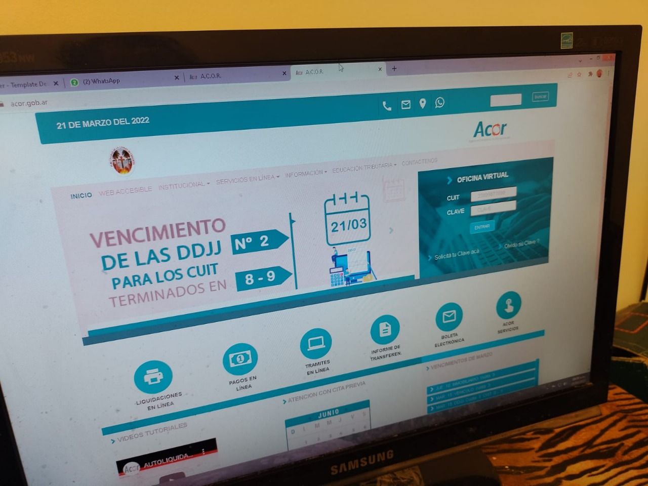 ACORpresenta su renovada página web