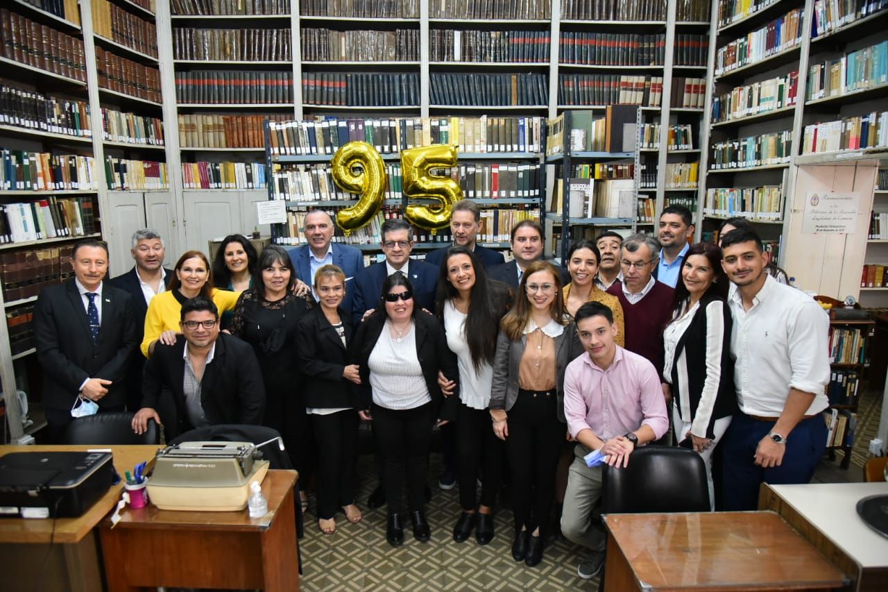 La biblioteca de la Legislatura cumplió 95° años