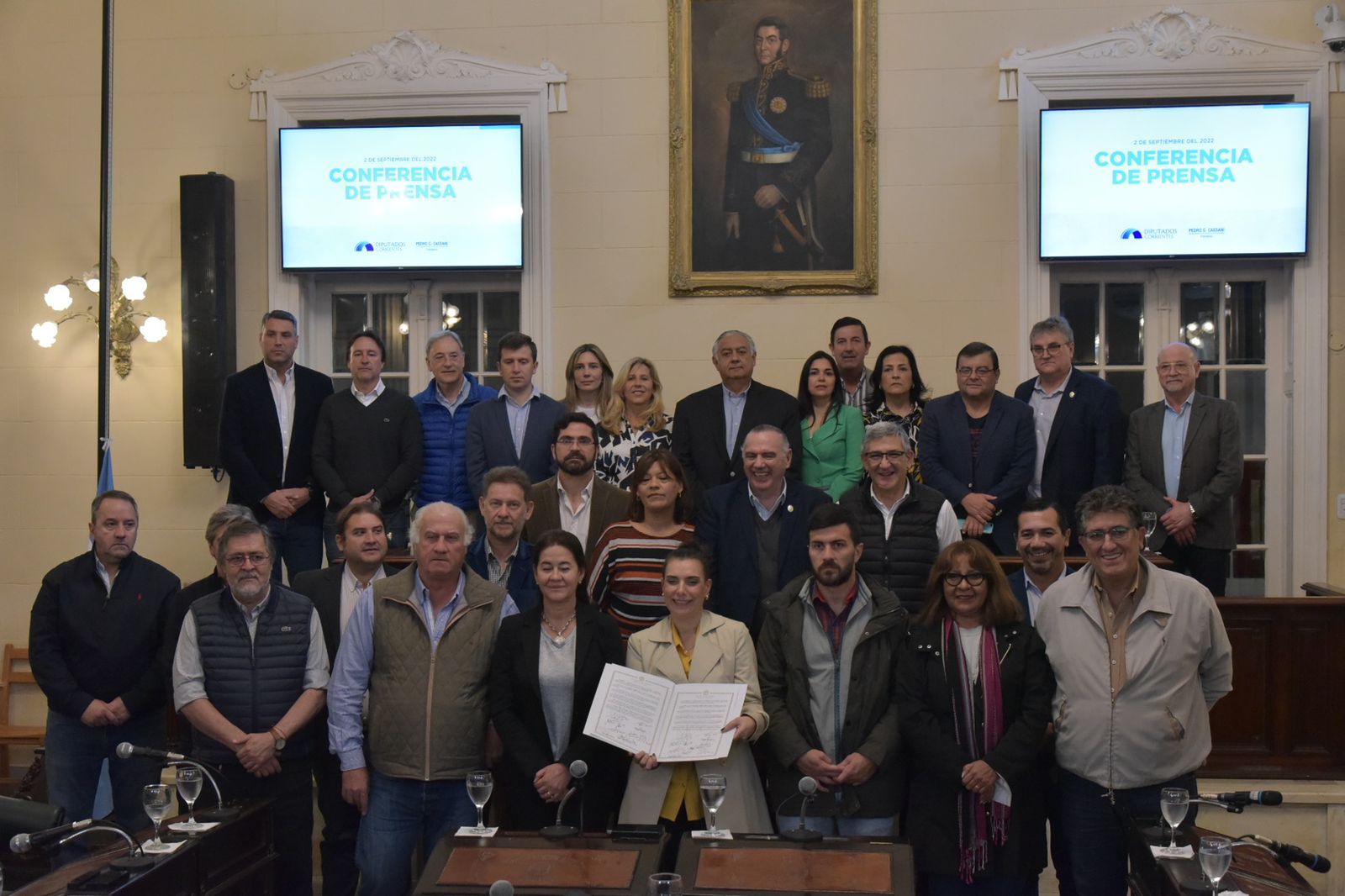 Comunicado del Poder Legislativo de Corrientes