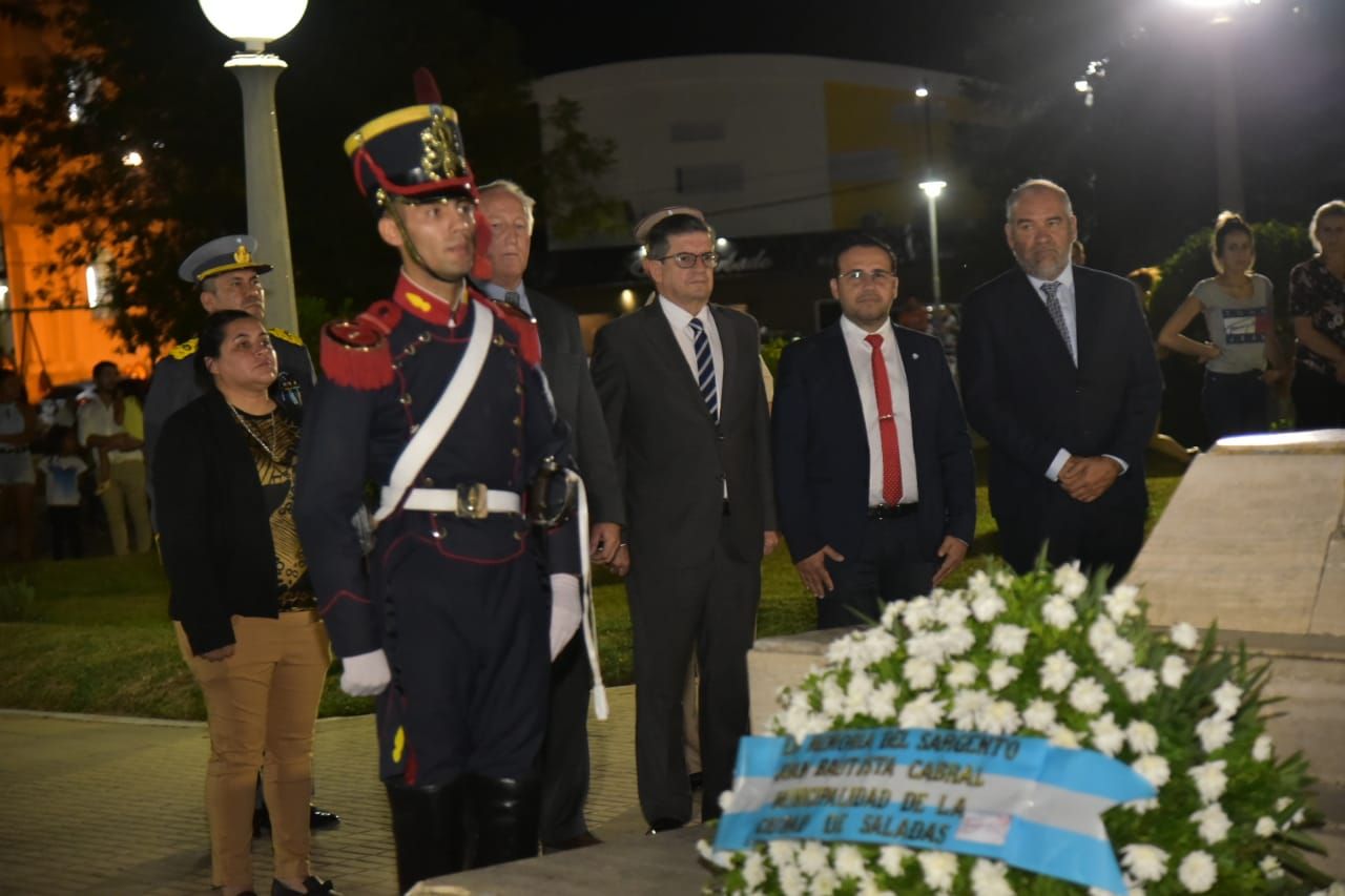 Corrientes celebró en Saladas, el inicio de la campaña libertadora de San Martín