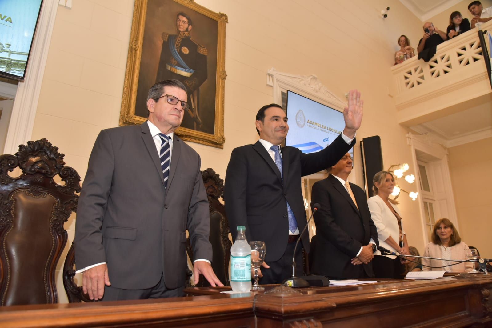 40 años de democracia: Valdés inauguró el 239° Período Ordinario de Sesiones