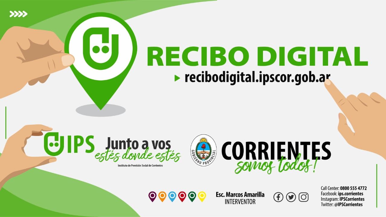 IPS Corrientes: ¿Cómo obtener mi recibo digital?