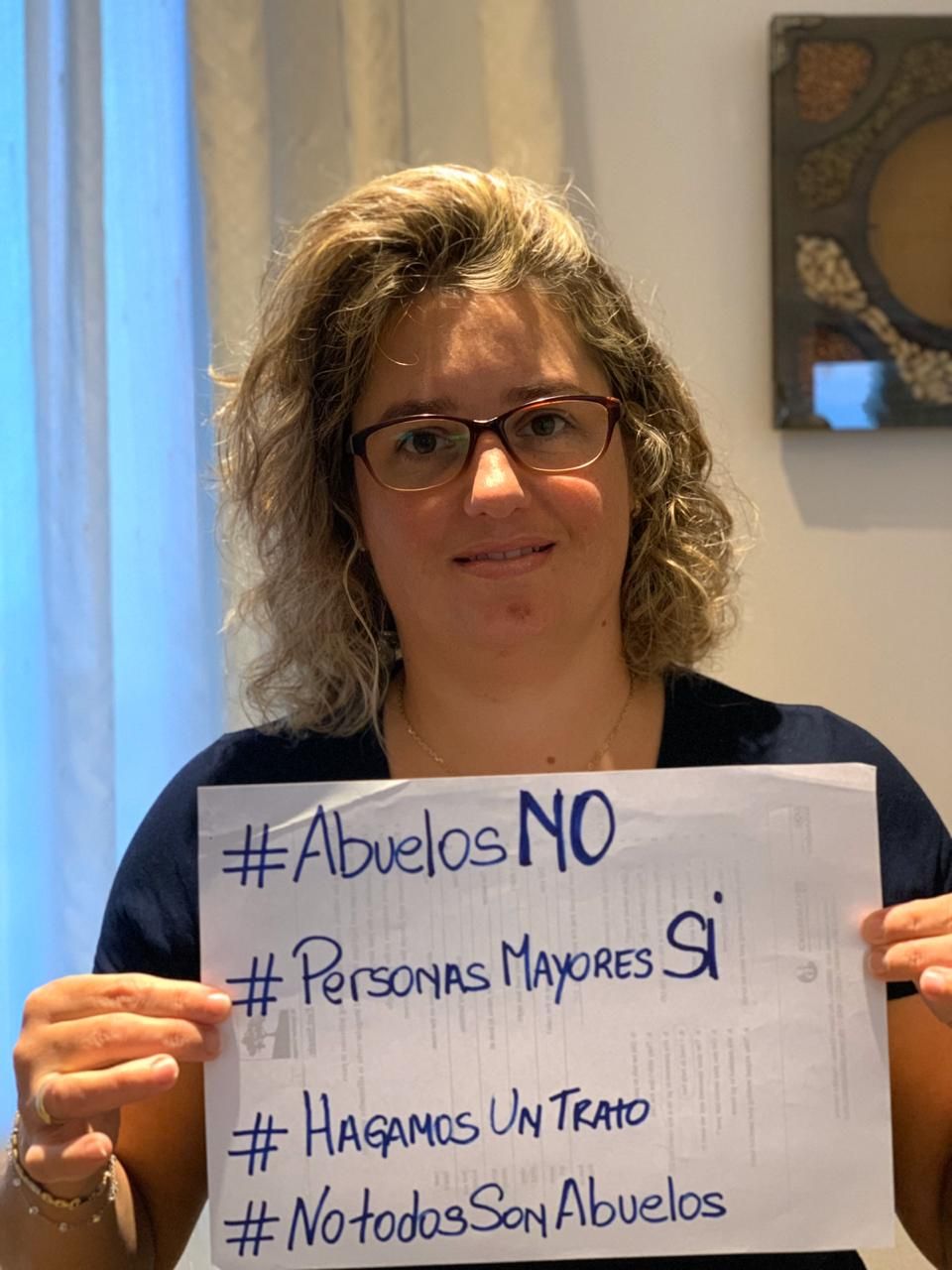 Hagamos un trato: “Abuelos, No, personas mayores, Si”, solo son abuelos los que tienen nietos