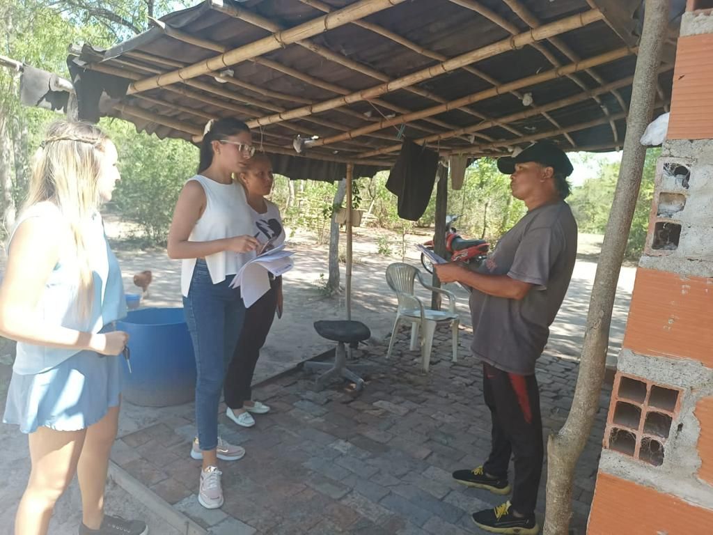 Desarrollo Social realizó relevamientos a adultos mayores en San Luis del Palmar