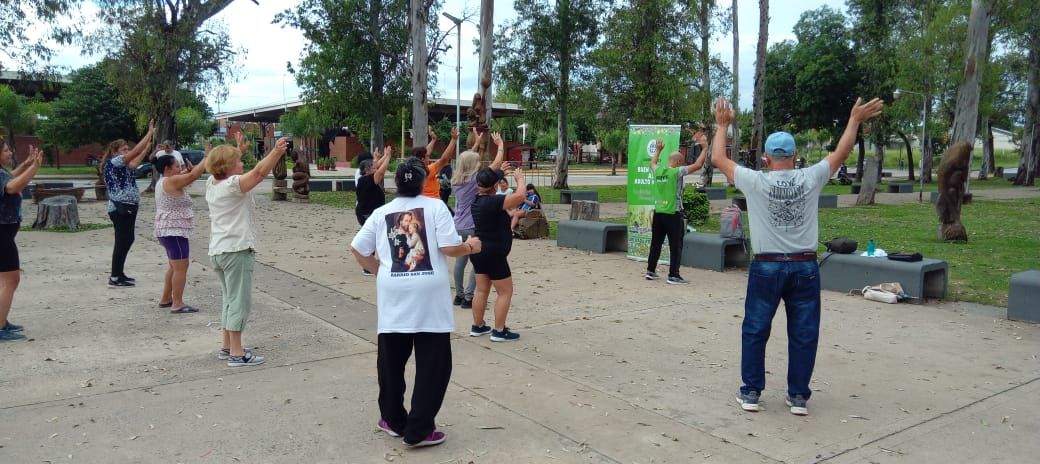 Comenzaron las clases de Gimnasia para adultos mayores