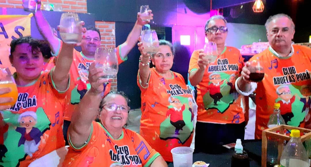 Personas mayores despidieron el año con un gran encuentro de camaradería