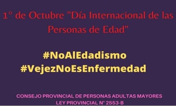 Saludo del Consejo de Adultos Mayores de la Provincia del Chaco