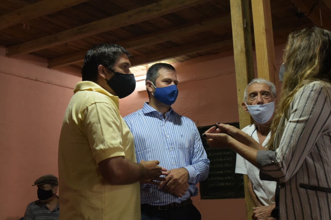 Gestionan proyectos para el Centro de Jubilados del barrio Laguna Seca